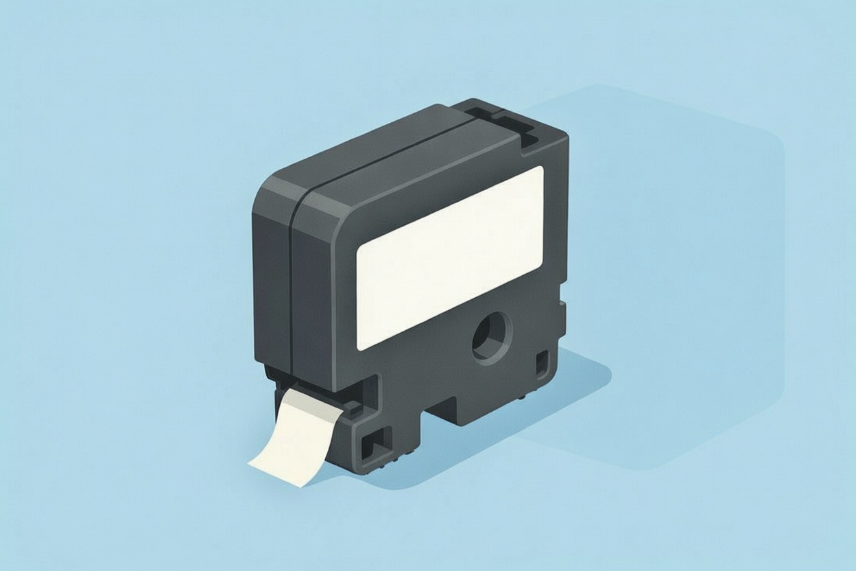 Dymo Rhino labels and tapes for industrial cable identification
