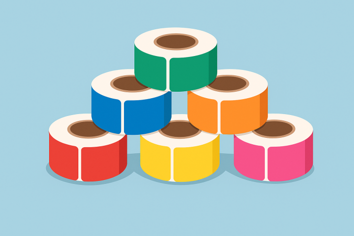 Dymo 11352 coloured labels – compatible rolls for organisation and colour coding