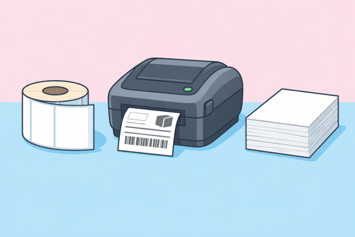 Roll or fanfold labels: which option is best for your label printer?