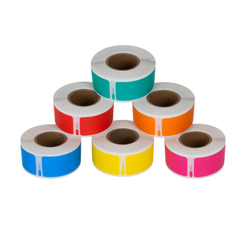 Su Dymo 11352 suderinamos etiketės spalvų rinkinys, 25 × 54 mm, 500 etikečių