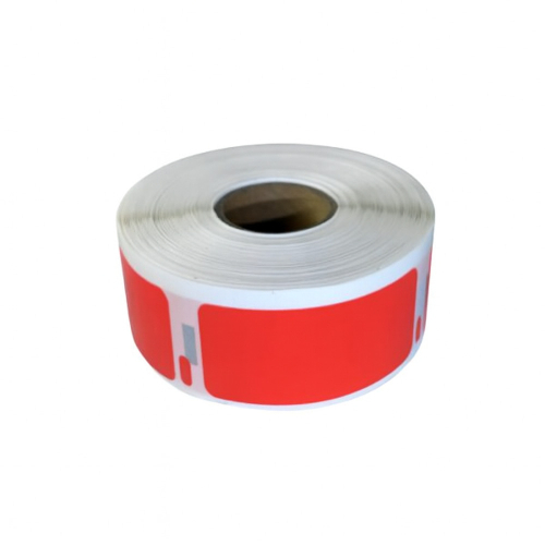 Su Dymo 11352 suderinamos etiketės raudona, 25 × 54 mm, 500 etikečių