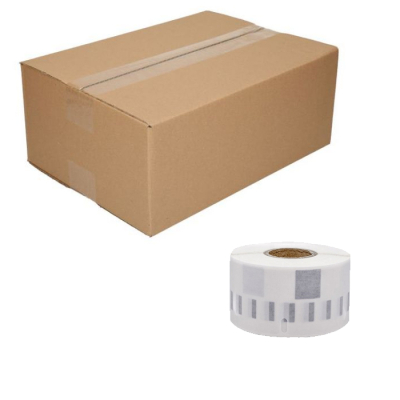 10 × su Dymo 99013 suderinamos etiketės