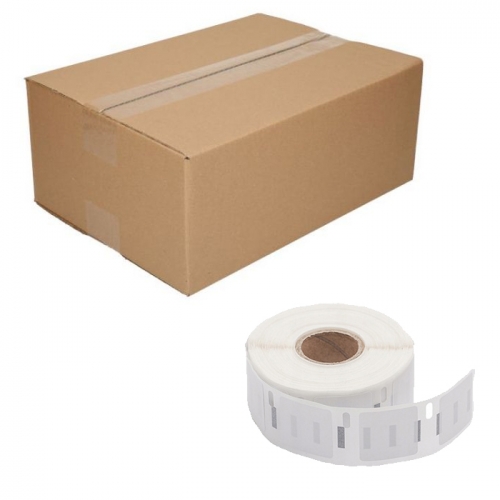 10 rulonų: su Dymo S0929120 suderinamos etiketės, 25 × 25 mm, 750 etikečių
