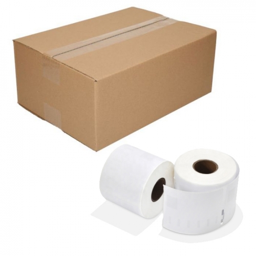 10 rulonų: su Dymo 99015 suderinamos etiketės, 54 × 70 mm, 320 etikečių