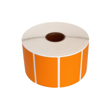 Terminės etiketės 57 × 32 oranžinė