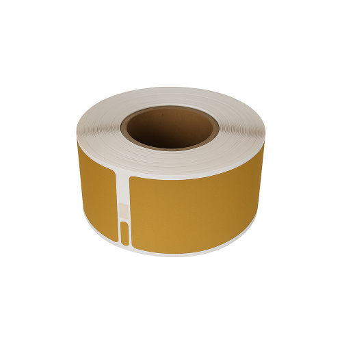 Su Dymo 99010 suderinamos etiketės auksinė, 28 × 89 mm, 130 etikečių