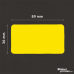 Seiko SLP-SRL compatible labels yellow, 101 x 54mm, 220 labels