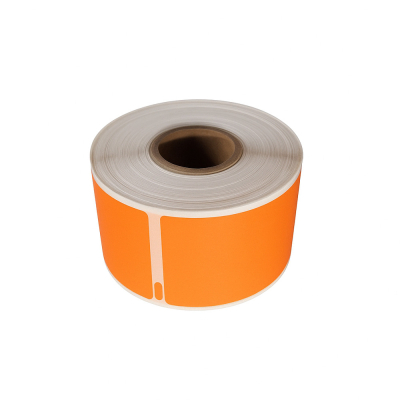 Su Dymo 99010 oranžinė suderinamos etiketės
