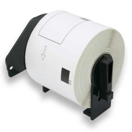 Su Brother DK-11202 suderinamos etiketės, 62 × 100 mm, 300 etikečių