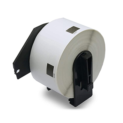 Su Brother DK-11220 suderinamos etiketės, 39 × 48 mm, 620 etikečių