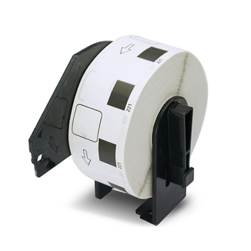 Su Brother DK-11221 suderinamos etiketės