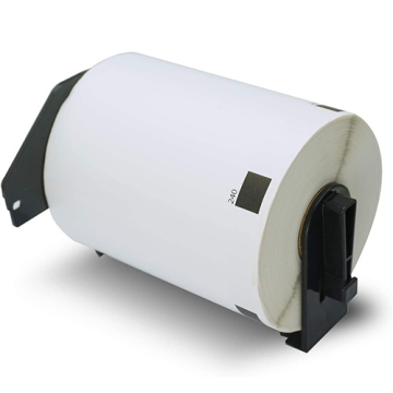 Su Brother DK-11240 suderinamos etiketės