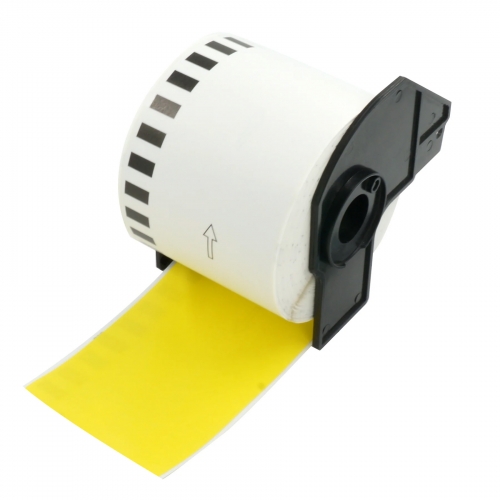 Su Brother DK-44605 suderinamos etiketės, 62 mm × 30,48 m