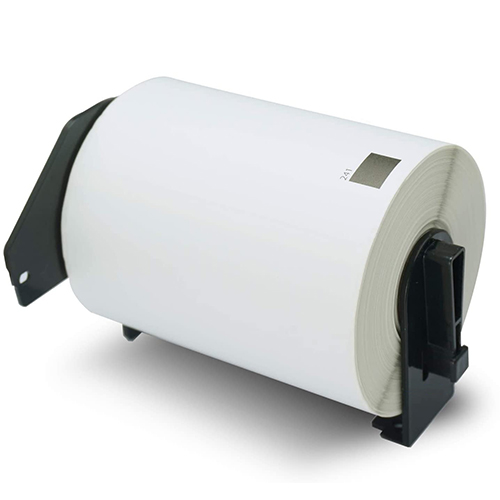Su Brother DK-11241 suderinamos etiketės, 102 × 152 mm, 200 etikečių