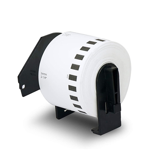 Su Brother DK-N55224 suderinamos etiketės, 54 mm × 30,48 m