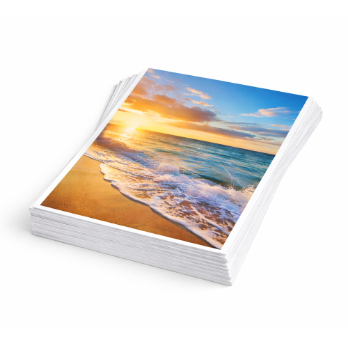 Blizgus fotopopierius rašaliniams spausdintuvams B6 13 × 18 cm 250 g/m² - 50 lapų
