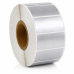 Su Zebra suderinamos etiketės sidabrinė, 51 × 25 mm, plastikas, 2 580 etikečių, termotransferinis spausdinimas