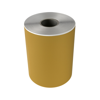 Su Zebra 102 × 152 suderinamos etiketės auksinė