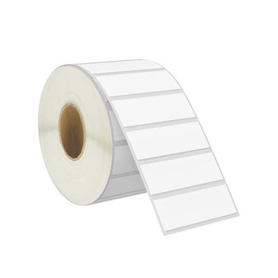 Su Zebra 76 × 25 suderinamos etiketės